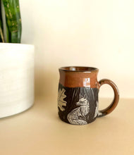 Load image into Gallery viewer, Carved Fox Mug
